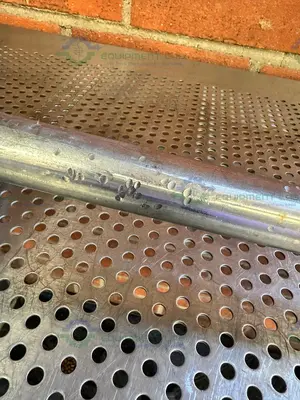 Used 48" STAINLESS STEEL MIXING SHAFT  1" DIAMETER W/  8" IMPELLER Agitator Shaft California US | Equipment Lab #1415096