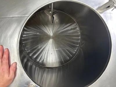 USED PERMA-SAN Stainless Steel Mixing Tank