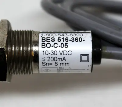Balluff BES 516-360-BO-C-05 Proximity Sensor, 10-30VDC