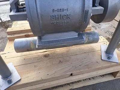 Filter, Receiving Hopper, Shick, 304 Stainless Steel, Airlock Valve, #5991160