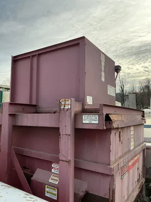 Philadelphia Tramrail PTR Baller & Compactor Cardboard Box Vertical