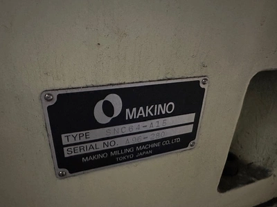 USED MAKINO SNC64-A15
