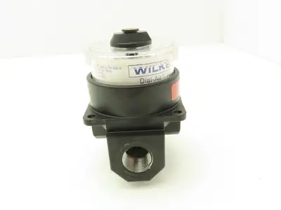 Wilkerson R21-04-000 Pneumatic Air Pressure Regulator Dial-Air 0-160psi