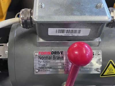 TorinDrive 0TG1-2510-HV-L-5/8" Overhead Elevator Traction Machine