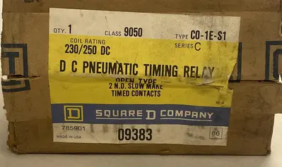 USED SQUARE D 9050-C0-1E-S1