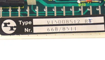 USED REXROTH VT-5008-S12-R1 AMPLIFIER CARD VT5008S12R1