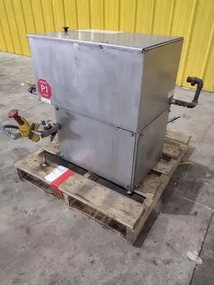 40" X 40" BETTER ENGINEERING MODEL #F4000-LXP ROTARY TABLE PARTS WASHER: YOBRO #24041