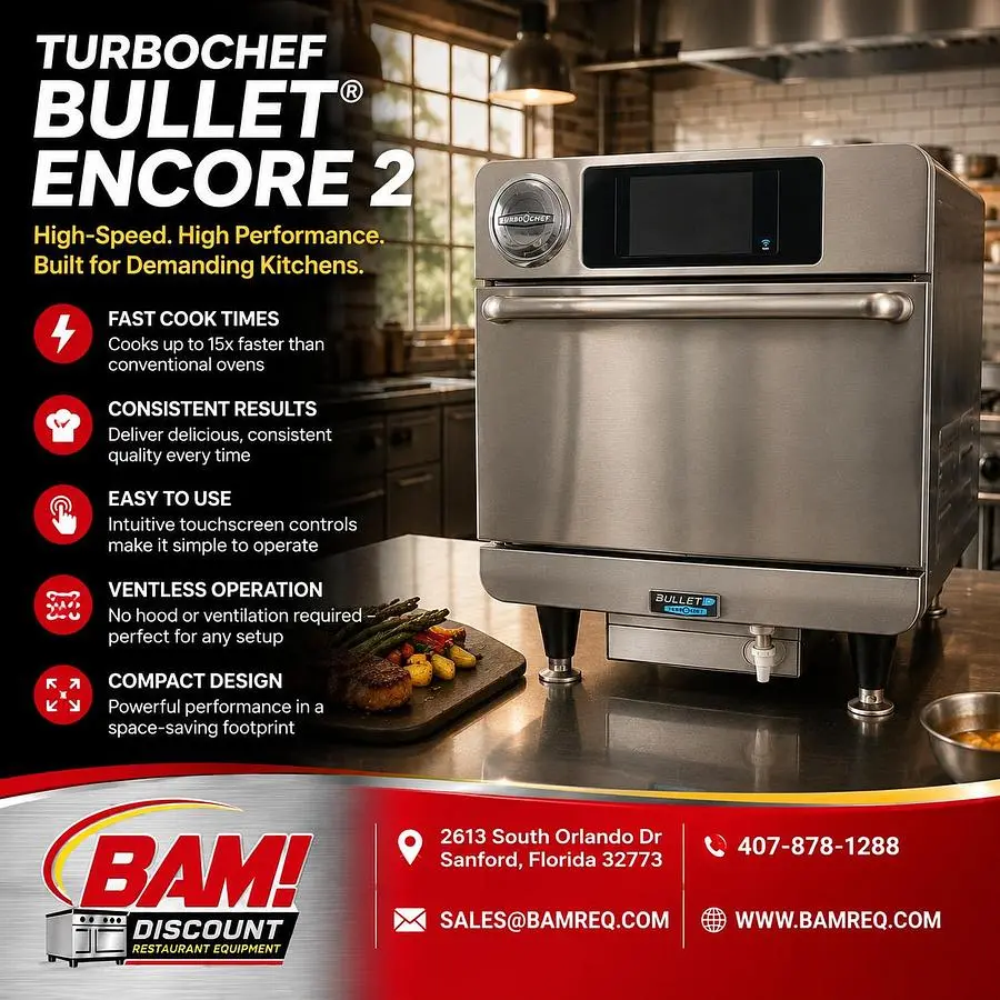 Used TURBOCHEF ENCORE2 Electric Ovens Tennessee US | BAM Discount Restaurant Equipment #1324364