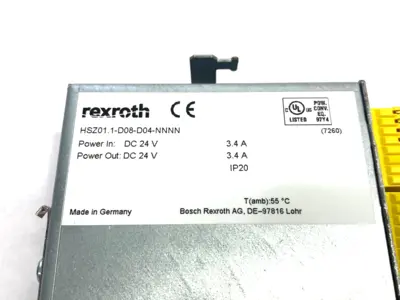 USED BOSCH REXROTH SECURITY DRIVE CONTROL MODULE