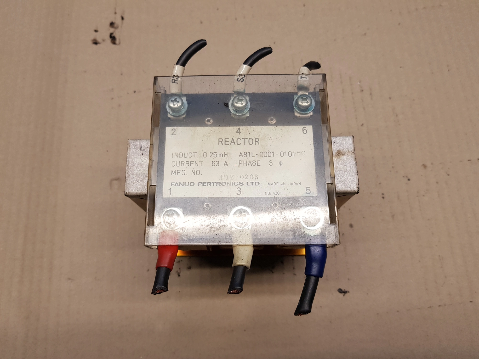 (REF 156) FANUC REACTOR A81L-0001-0101#C