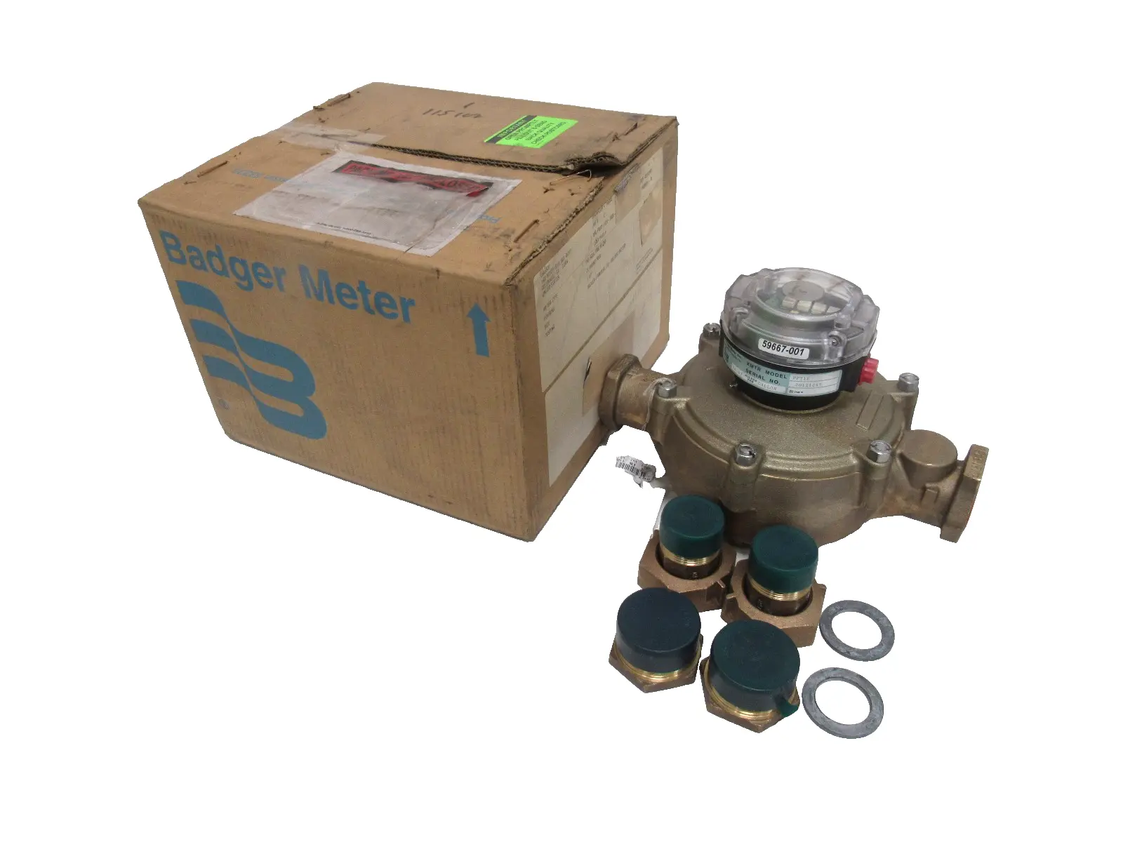 NEW BADGER PFT1E METER 1-1/2" M120B