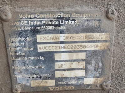 USED 2025 VOLVO EC210EB