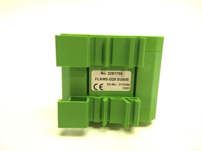 Used Phoenix Contact D25 Sub Module FLKMS-D25 SUB/B Terminal Blocks Michigan US | Maverick Industrial Sales #1389209