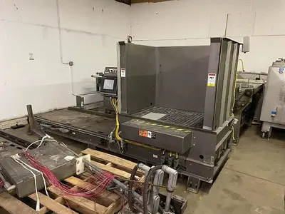Whallon High Speed Bright Can Palletizer