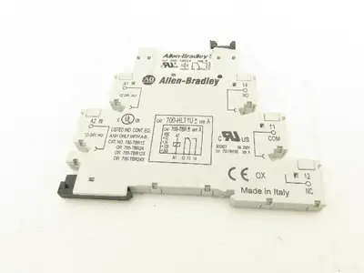 Allen-Bradley 700-HLT1U24 Terminal Block Relay 700-TBR24 Ser A 24V Coil Lot of 5