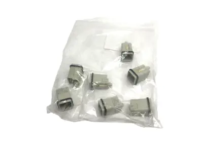 CQM-12,CQM 12 | ILME CQM 12 Male Crimp Connector Insert 12 Pole + PE, 10A, Mencom CQM-12 7-PK - New – Open box