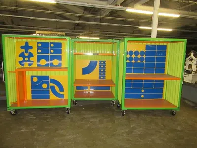 3400-560 Portable Storage Container – Metal Construction