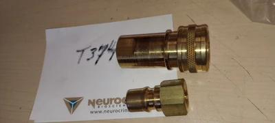 NEW FOSTER COMPANY Foster H2B K2B Carpet Cleaning 1/4" Brass Quick Disconnect Hose W