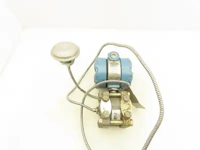 Rosemount 1151 Smart Pressure Transmitter w/Temp Sensor 750"H2O 45VDC 1/2"NPT