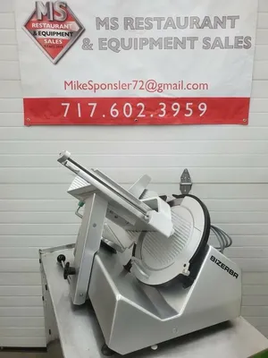Bizerba GSP H Meat Deli Slicer 2020 w/NEW Sharpener Fully Refurbished