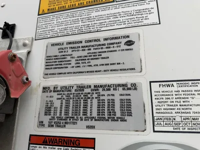 Used 2021 UTILITY VAN BODY Box Trailers Minnesota US | Carco Truck & Equipment #1513945
