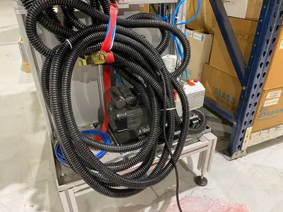 USED ZELTWANGER ZEDFLEX RACK MOUNTED LEAK TESTING SYSTEM ZEDBASE+, INFICON XL3000