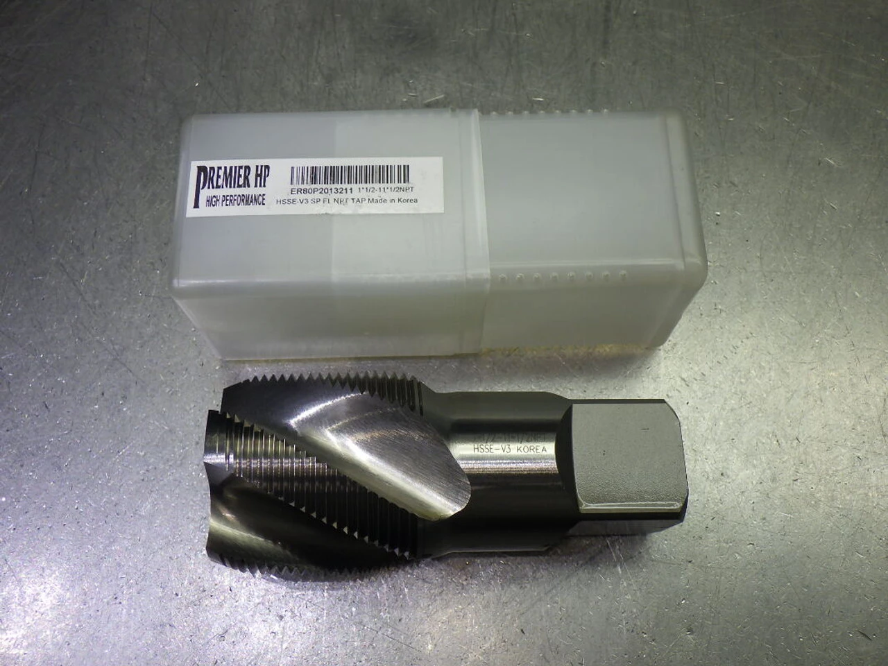 Premier HP 1-1/2"- 11.5 NPT HSSE-Vanadium 5FL SF Pipe Tap ER80P2013211 (LOC2552)
