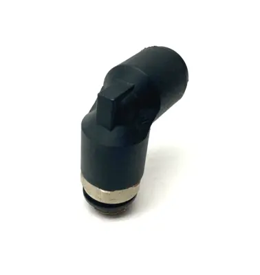New | in-Stock PARKER PNEUMATIC PUSH-IN SWIVEL ELBOW FITTING 3/8" BSPP 12MM TUBE Hoses | Maverick Industrial Sales #1114107