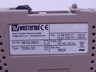 Used WESTERMO _UNKNOWN_ Misc Networking Equipment | OCO Industrial #1590969
