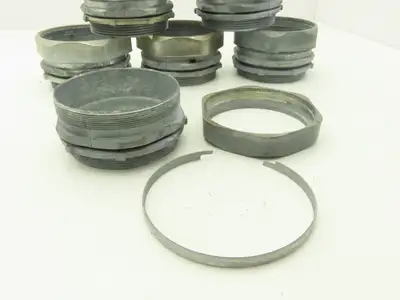 Halex 02140B EMT Conduit Compression Connector 4" Rigid/IMC Compression Lot of 7