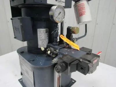 Flodyne Hydradyne 1/2HP Hydraulic Power Pump Unit 650psi .0.42GPM 1-1/2 Gal.