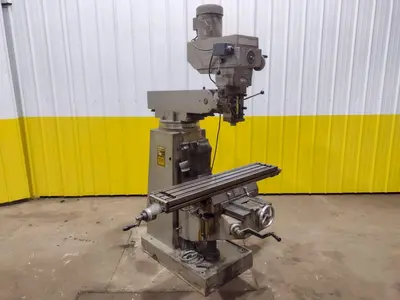 3 HP SUPERMAX MODEL #YCM-16VS VARIABLE SPEED VERTICAL RAM TYPE MILL: STOCK #19651