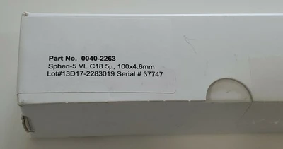 NEW Perkin Elmer 0040-2263