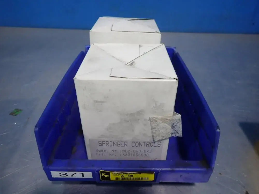 NEW SPRINGER CONTROLS ML2063DR3