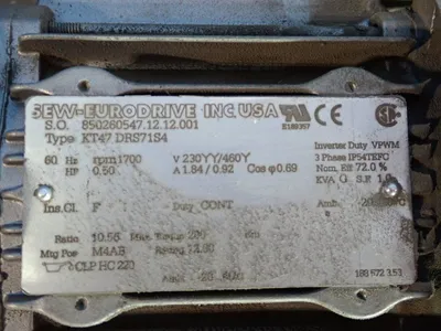 USED SEW EURODRIVE KT47DRS71S4