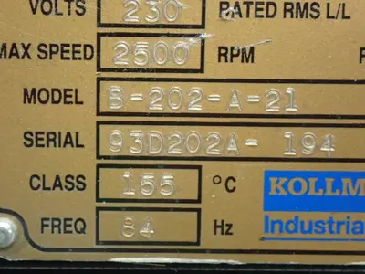 USED KOLLMORGEN B202A21