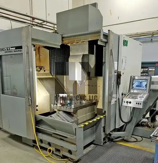 Used 2008 DMG MORI DECKEL MAHO DMC75V LINEAR Vertical Machining Centers US | FRANKE CNC, LLC #1382700