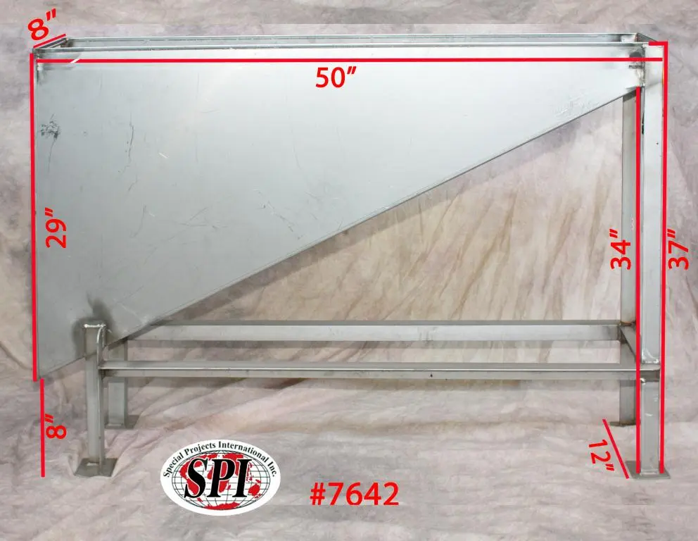 SPC7642  Miscellaneous Equipment 12" x 50" x 37", Stainless Steel