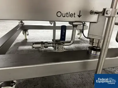 USED Sartorius 1,000 Liter Sartorius Palletank for Mixing Jacketed