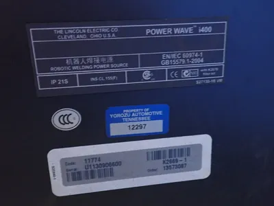 USED LINCOLN ELECTRIC POWER WAVE I400