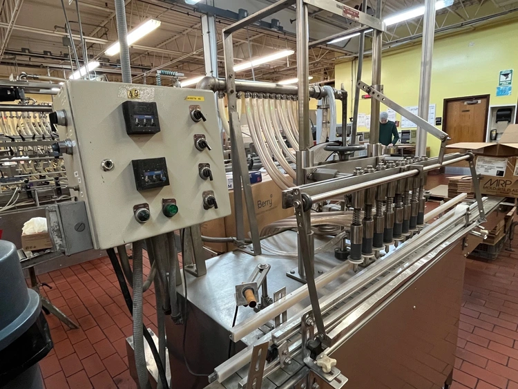 Used Fillrite 8 Head Filler Ap-50 Liquid Fillers Illinois US | Elite Machine #921638