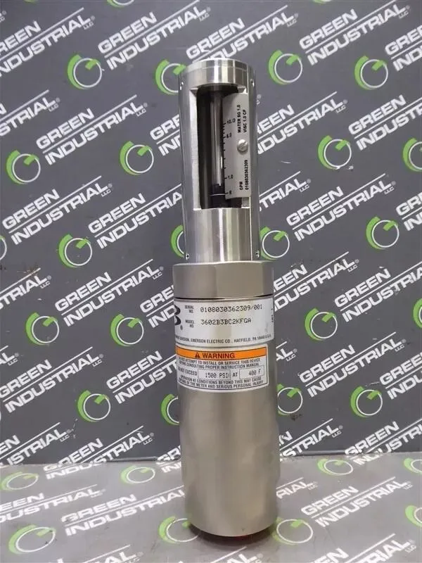 Brooks Instrument 3602B3BC2KFGA Rotameter Flow Meter New