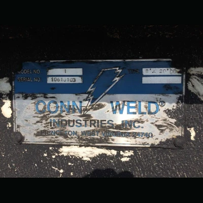 Conn Weld 8 x 20 Incline Screen