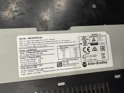 USED ALLEN-BRADLEY 25B-E6P6N104