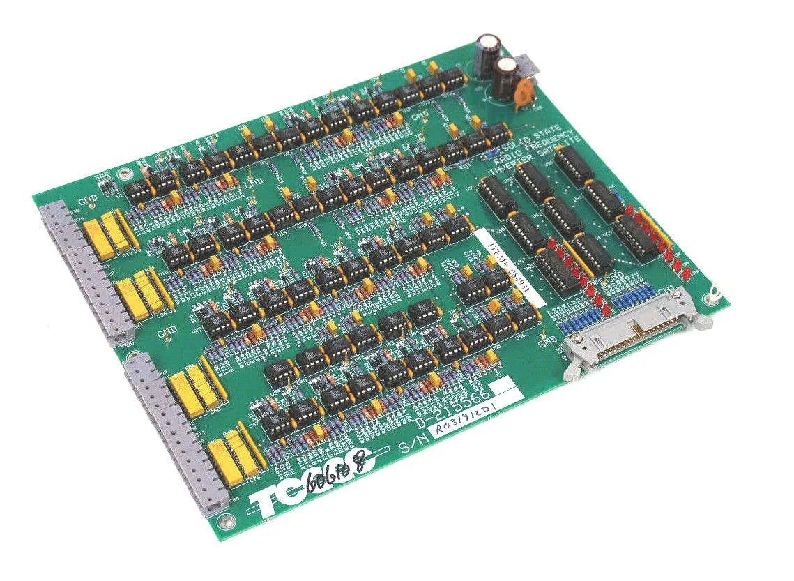 AJAX TOCCO D-215566 SOLID STATE RADIO FREQUENCY INVERTER SATELITE BOARD