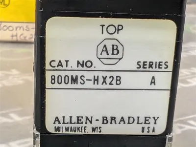 Lot of 4 Allen Bradley 800MS-HG2BBS Selector Switch Assemblies New NIB