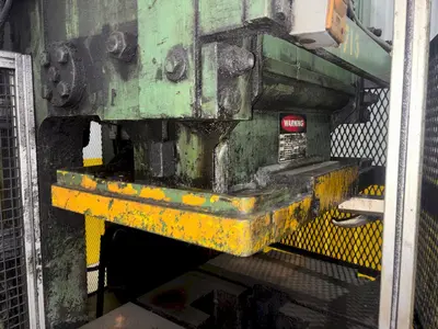 120 TON CLEARING-NIAGARA (NEW 1999) MODEL #E-110 OBS GAP FRAME PRESS, 6" STROKE: STOCK #20013