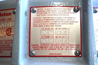 NEW APPLETON CMLED70G5BU CODEMASTER LED