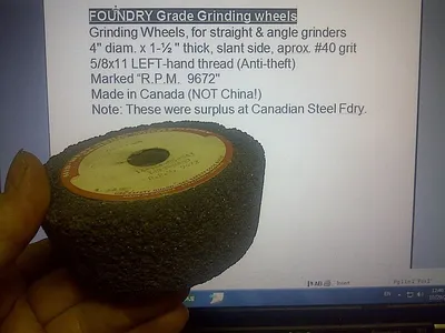 Used Mid-West Abrasive Co. 1A-164-R5-BA3 Grinding Wheels Quebec CA | Machineco #1256330
