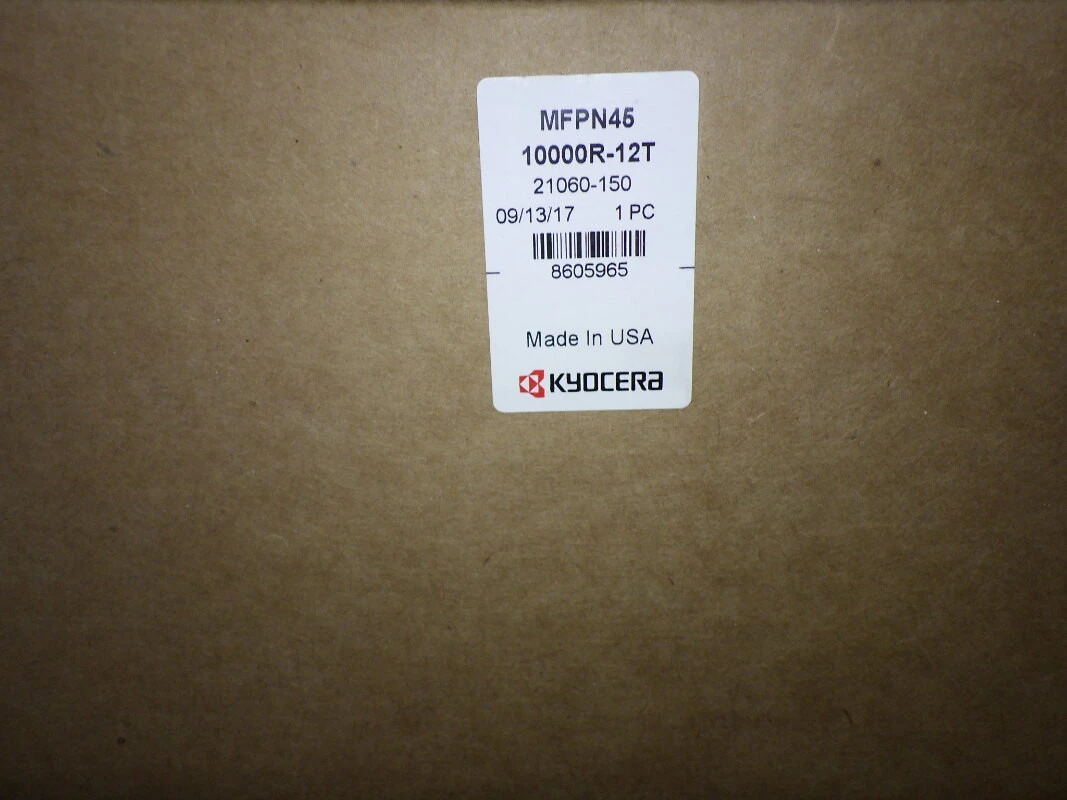 Kyocera 10-10.315" Indexable Facemill 2.5" Arbor MFPN4510000R-12T (LOC393B)